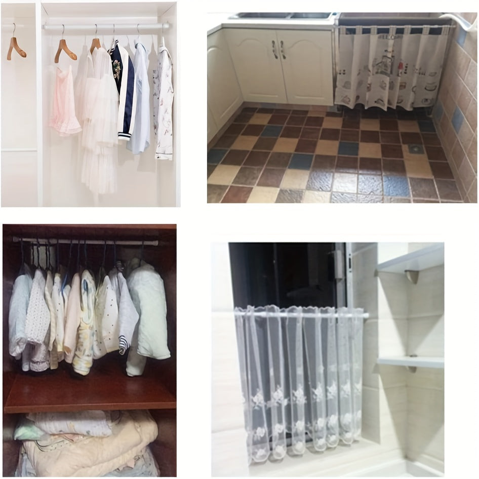 Adjustable RV Refrigerator Safety Bar for Cabinets and Windows, Rustproof, 40.64cm–71.12cm