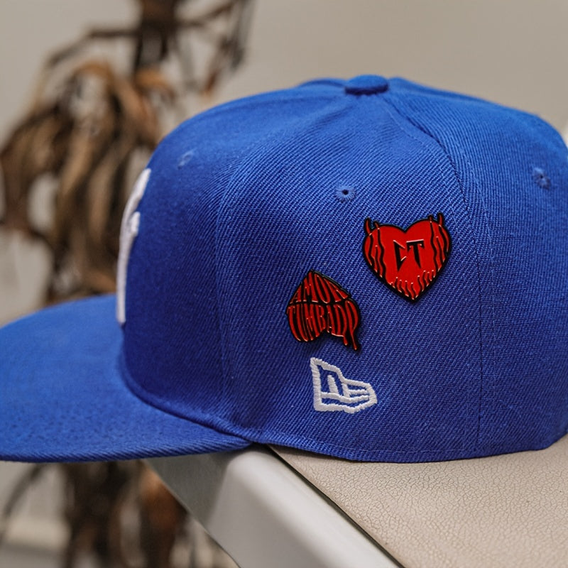 Retro Metal Hat Pin Badge Set for Men Women Cartoon Mexican Style Decorative Accessories