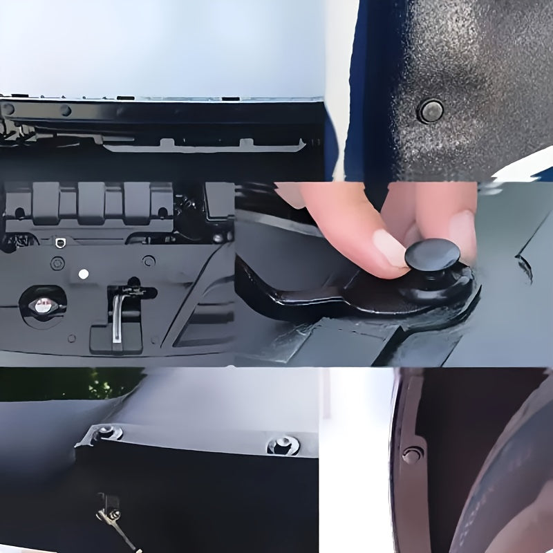 200pcs Car Fastener Set Plastic Clips Bumper Rivets 6-10mm Auto Body Repair