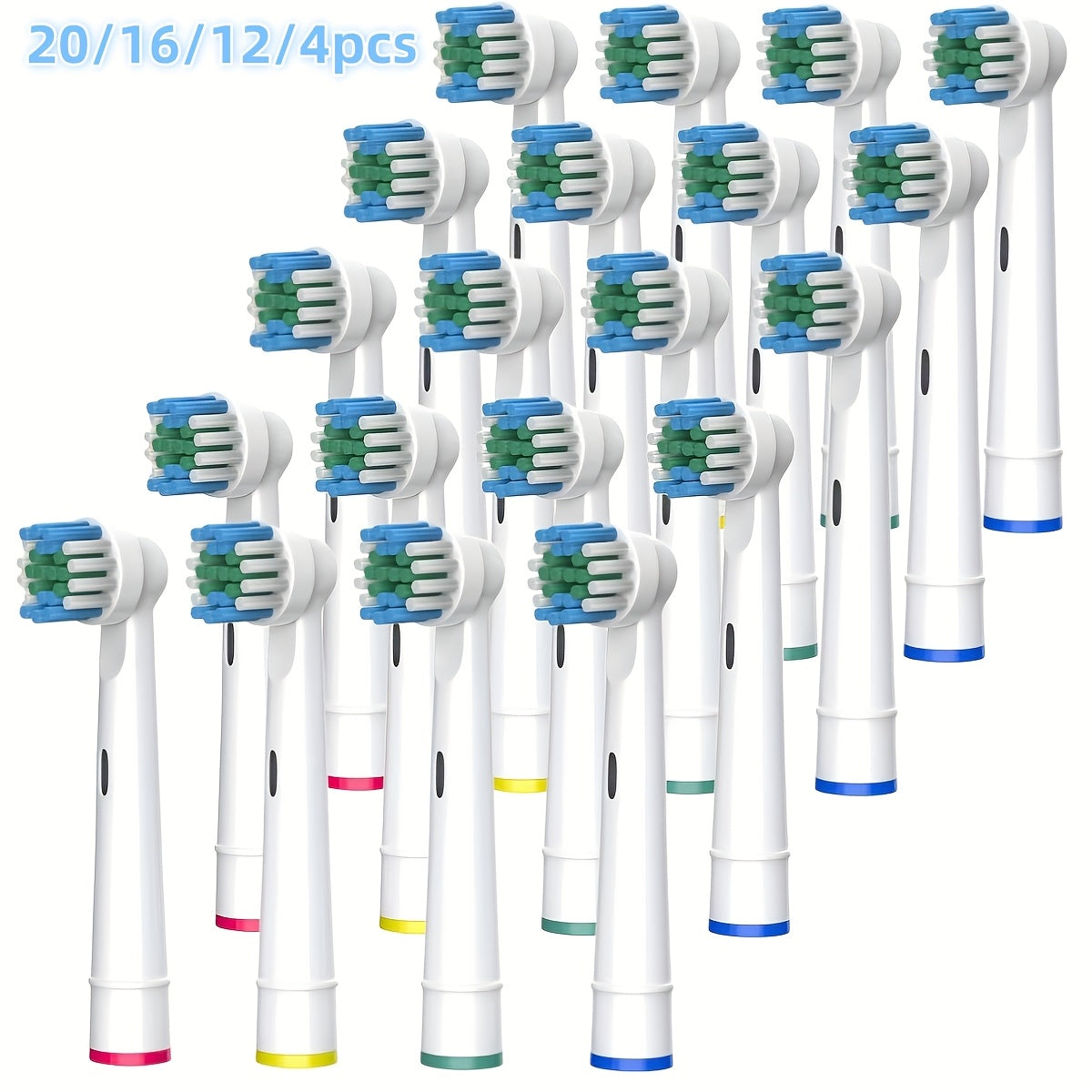 Replacement Toothbrush Heads for Sonic Electric Toothbrush Models 500 1000 1500 3000 3757 5000 7000 7500 8000