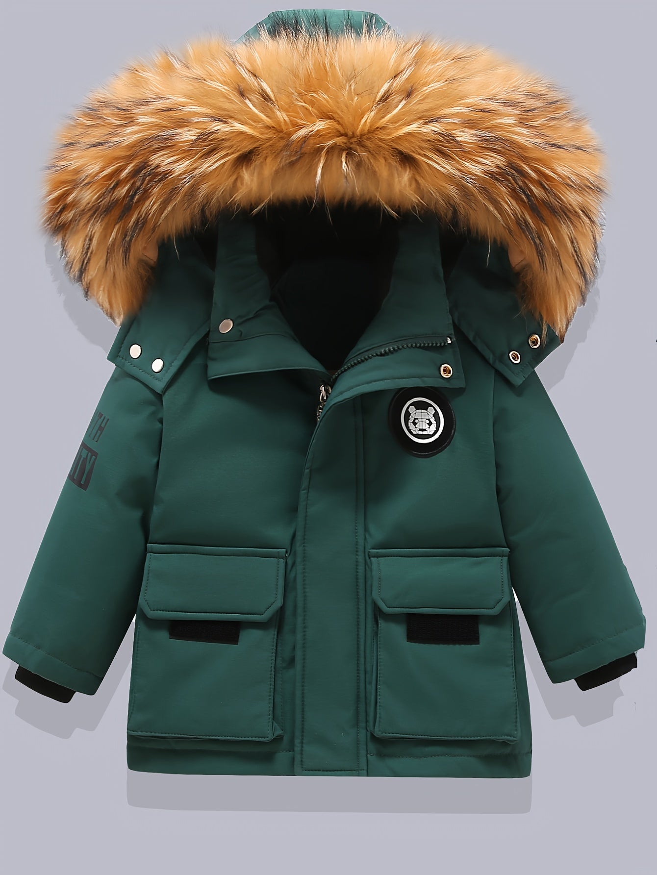 Bolalar Qish 2 ta qismli to'plami: Qizlar uchun kaputli pastki kurtka va pushti shimlar, o'rdak jun bilan to'ldirilgan, odatdagi moslik, cho'zilmaydigan polyester, to'qilgan mato, ochiq havoda faoliyatlar uchun ideal.