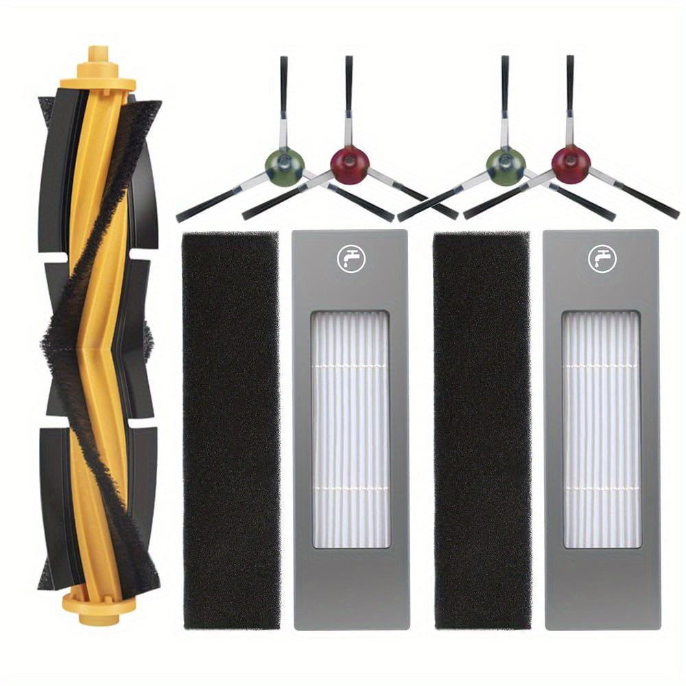Robot Vacuum Cleaner Replacement Kit Includes Brushes Filters Side Brushes for T8 N8 T9