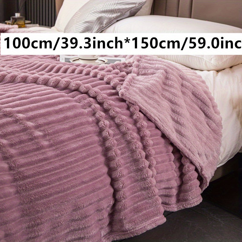 Faux Fur Bed Blanket for Pets Soft Warm Cozy Bed Cover