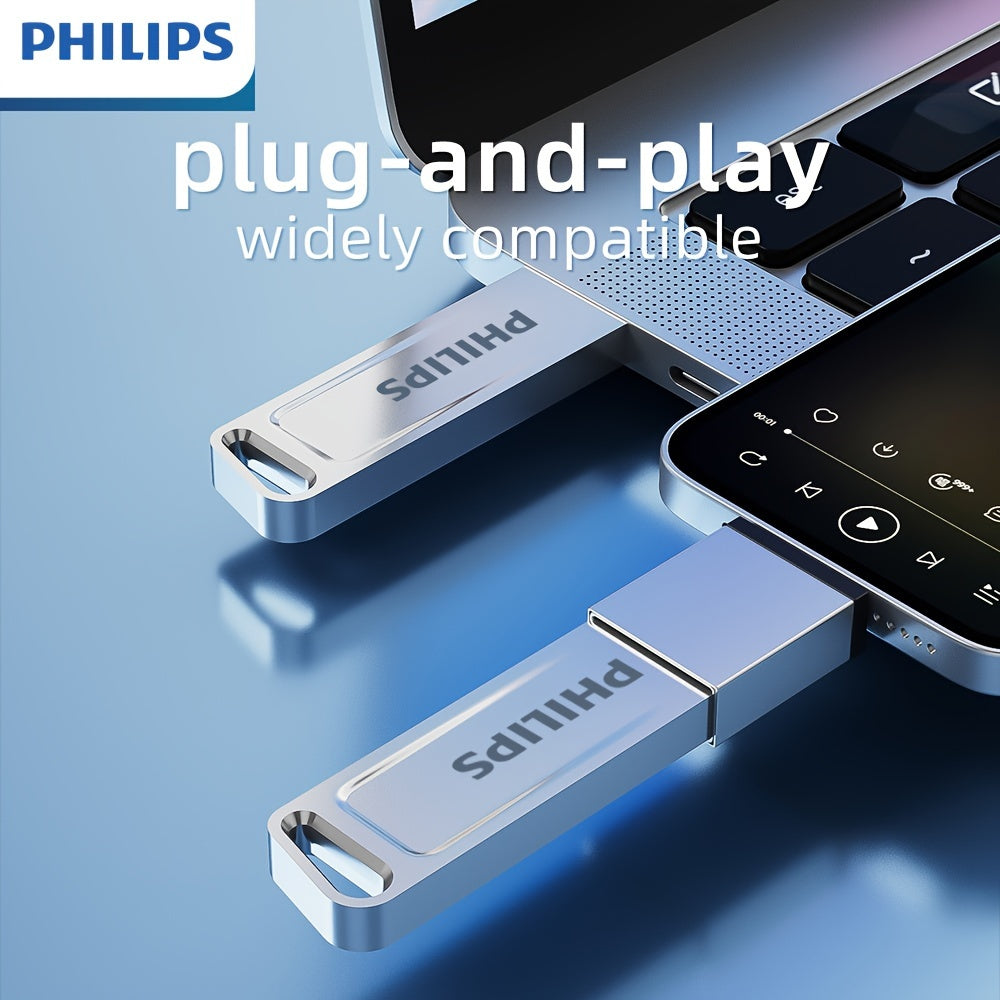 Metal USB Flash Drive 8GB 64GB High-Speed Portable for PC Tablets Mac Laptops