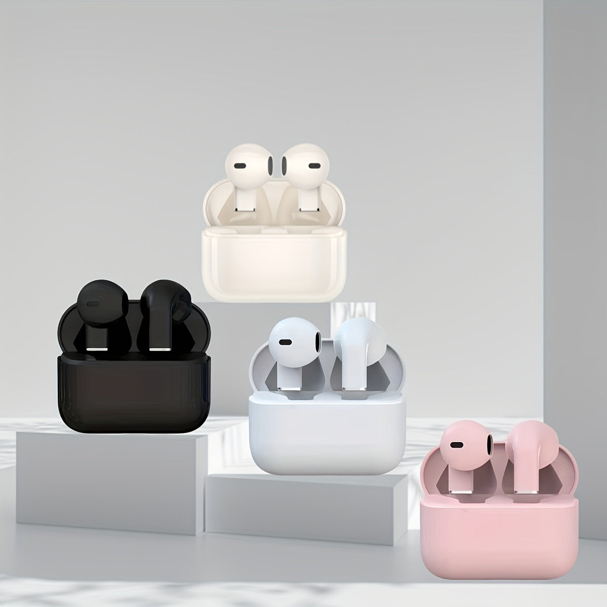 Anime-Inspired True Wireless In-Ear Headphones with 9D Stereo Sound Noise Cancellation for Gaming and Casual Use