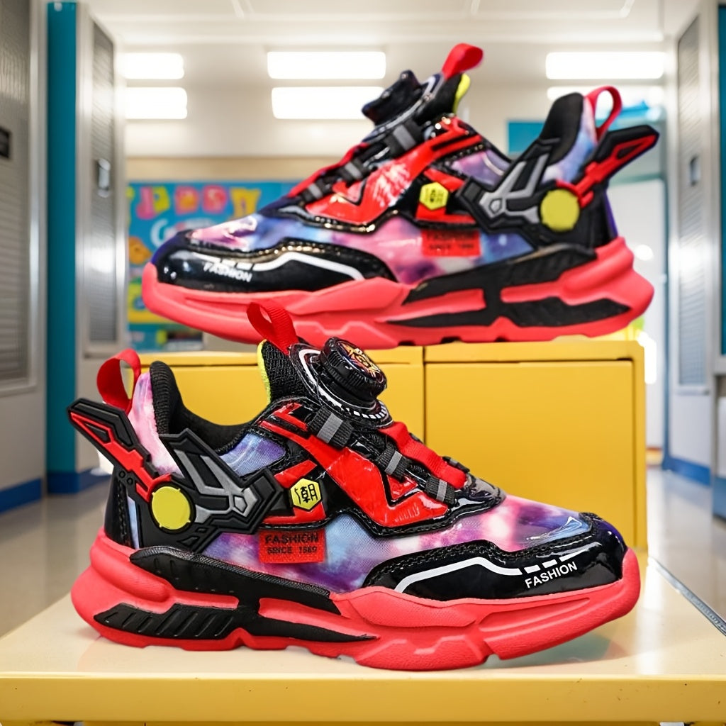 Zapatillas casuales para niños para niños y niñas, de temporada, con suela ligera de PU y EVA