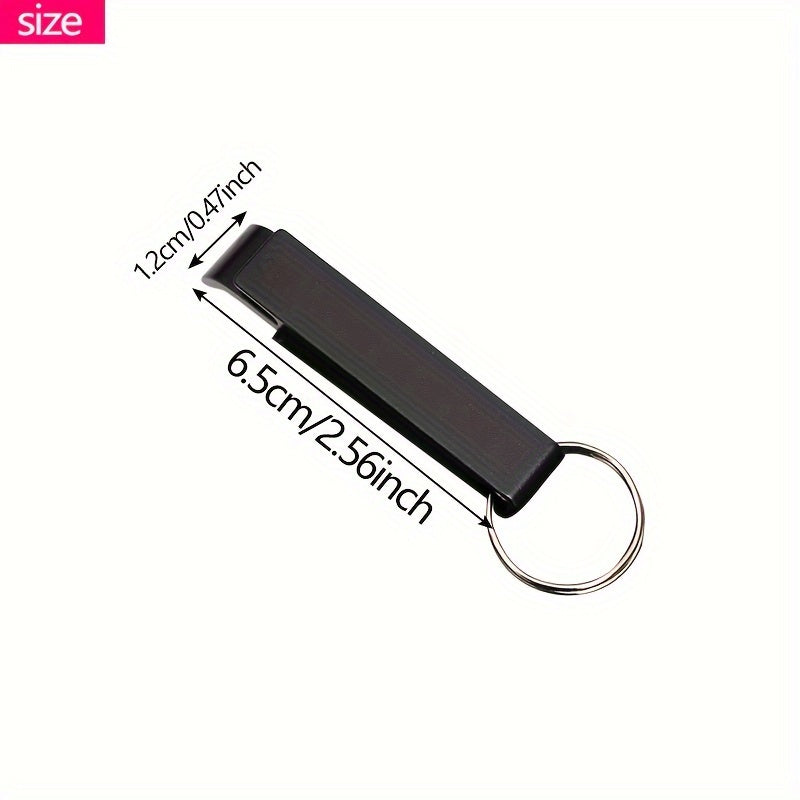 Personalized Beer Bottle Opener Keychain Alloy Logo Gift for Beer Lovers