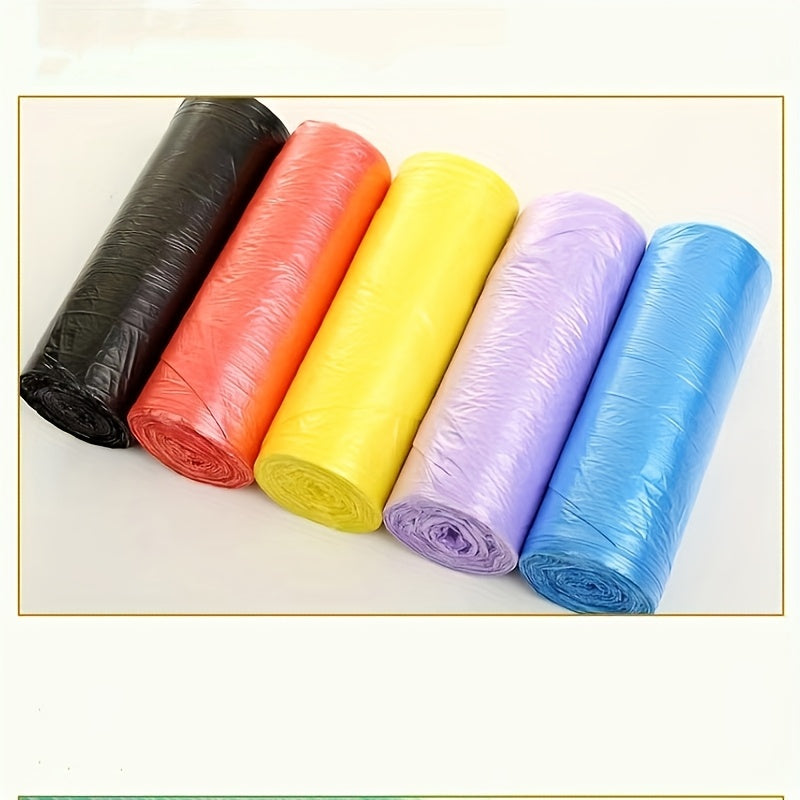 100 ta bir foydalanishlik chiqindi sumkasi 45x50cm, uy, ofis va avtomobil uchun ko‘p maqsadli