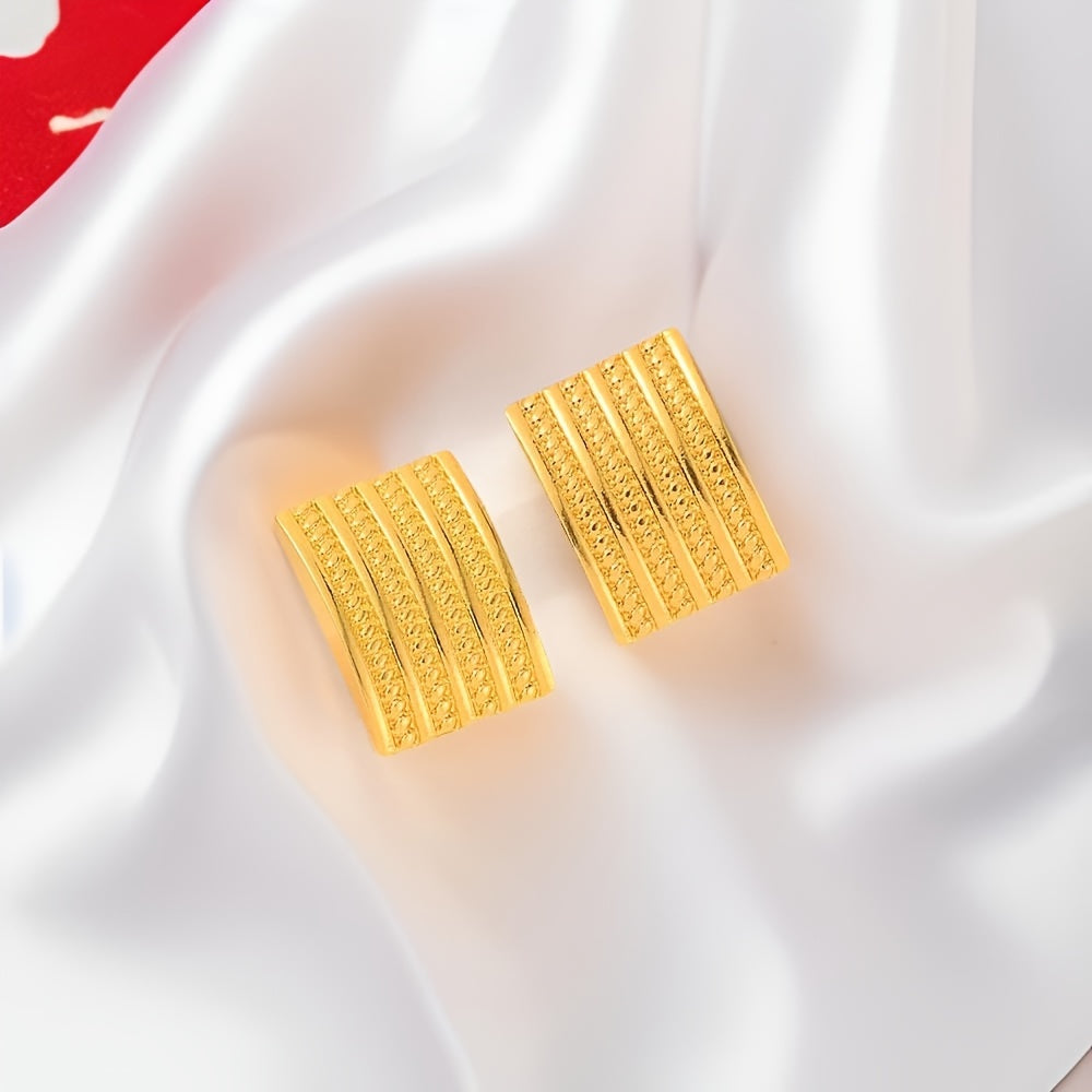 Ethiopian-Inspired Jewelry Set for Women Copper Pendant Earrings Necklace Ring Wedding Gift