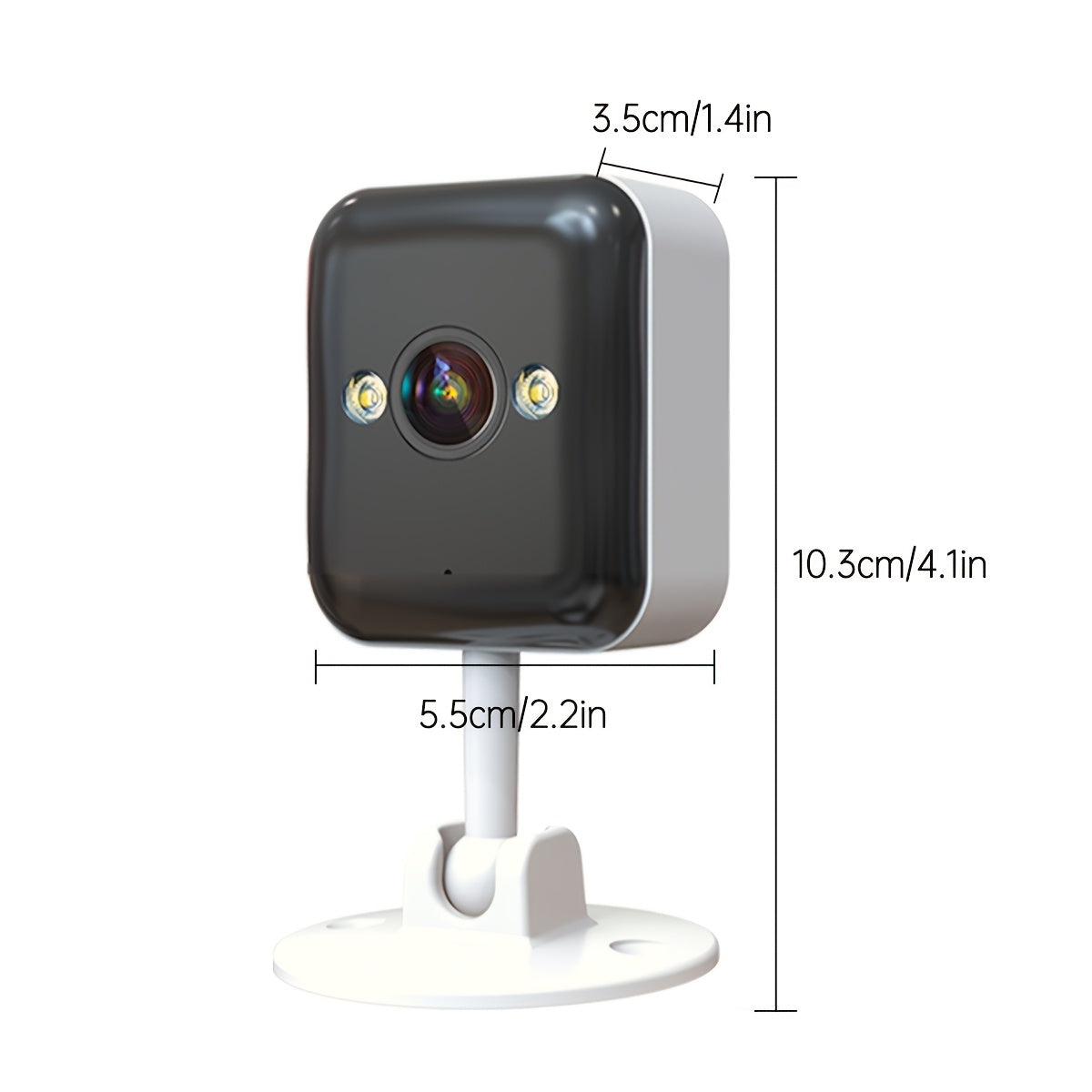 Wireless Security Camera 1080P HD Night Vision Two-Way Audio Motion Detection WiFi App