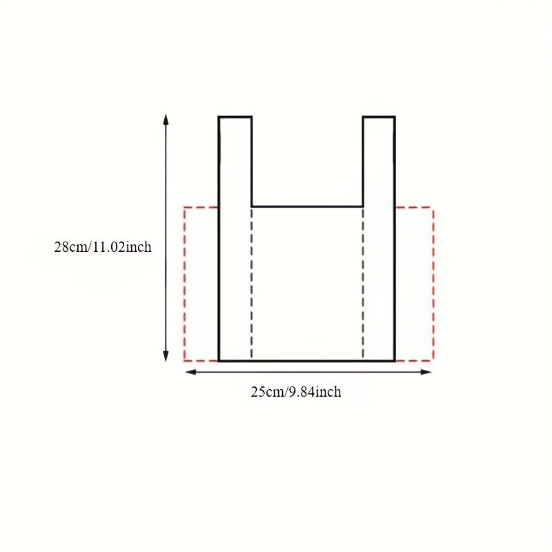 Large Clear Food-Safe Kitchen Storage Bags Pack of 100 for Fruits and Vegetables