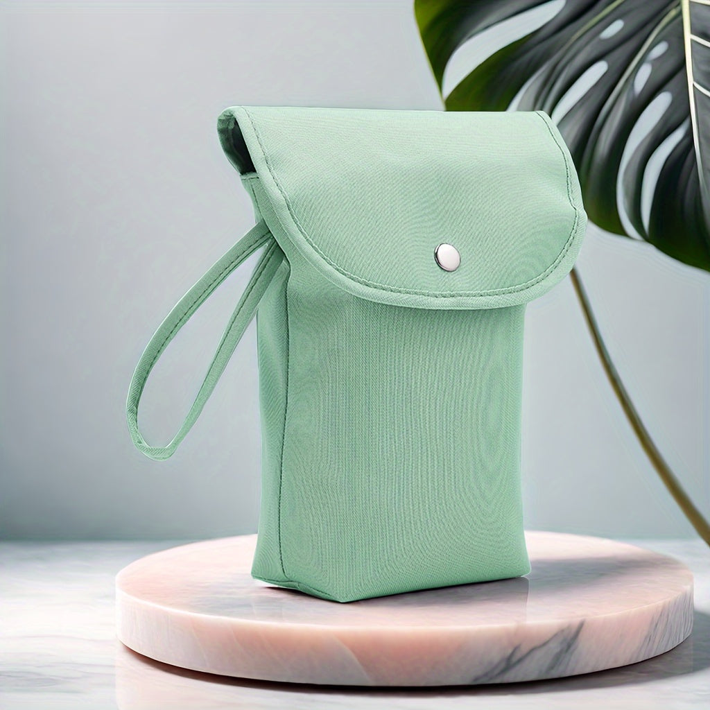 Kids Diaper Bag with Multiple Pockets and Cute Prints Durable Polyester Portable Organizer