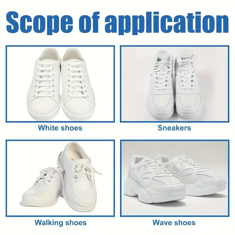 Oq krossovkalar va sport poyafzallar uchun poyabzalni tozalash kremi, dog'larni olib tashlovchi