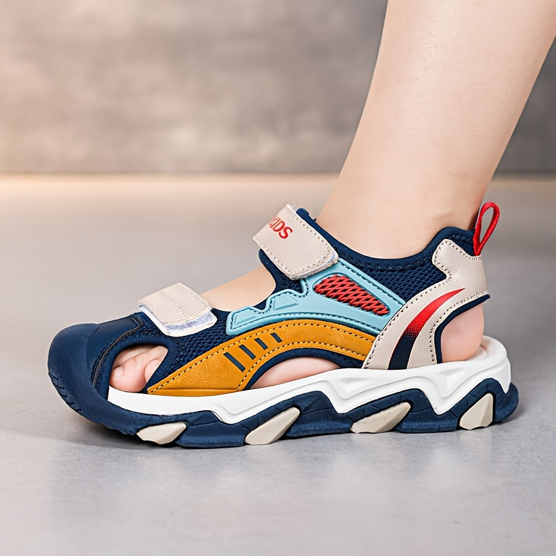 Детские спортивные сандалии для улицы, легкие, противоскользящие, быстро сохнущие, с регулируемой застежкой для походов и активного отдыха