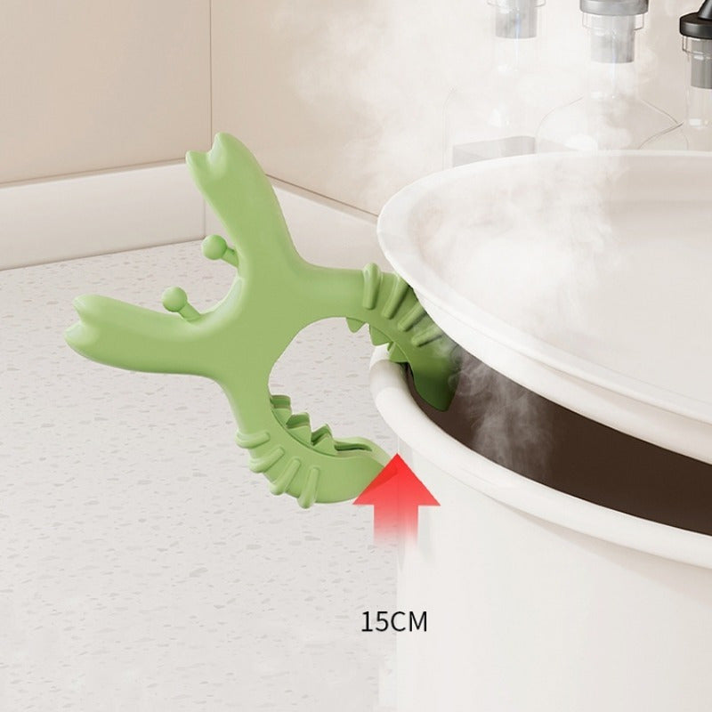 Silicone Spoon Rest Kitchen Utensil Holder Heat-Resistant Spill-Proof