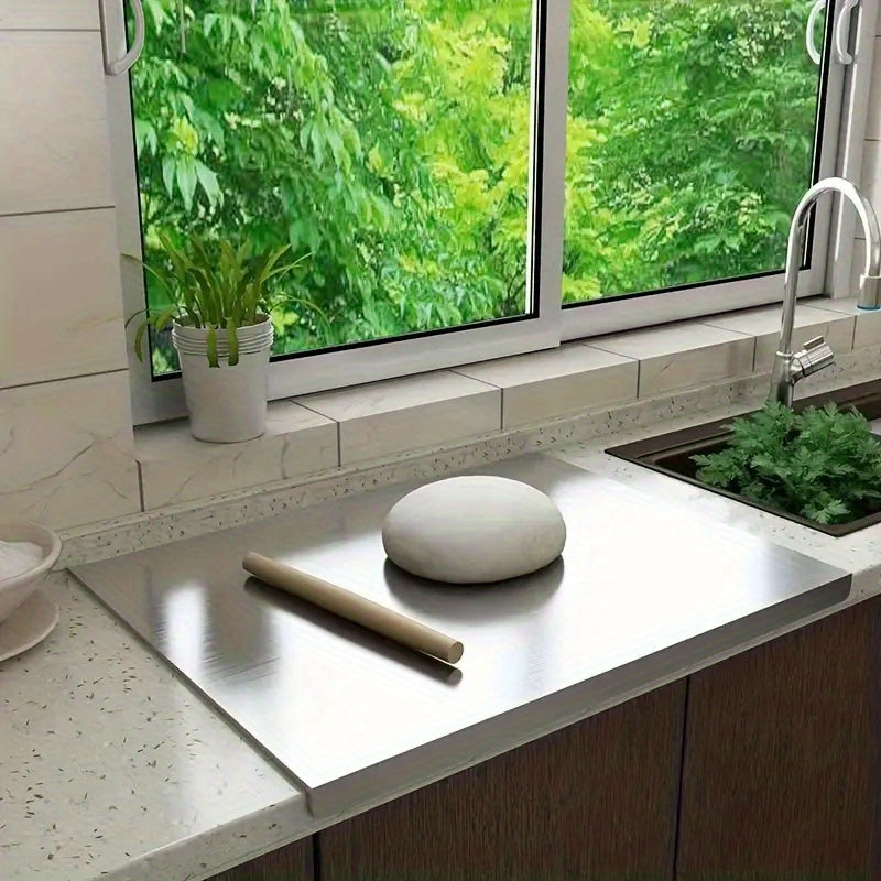 Большой противень из нержавеющей стали для кондитеров и замешивания теста