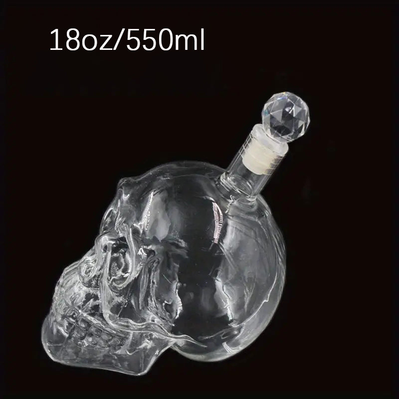 Bosh shaklidagi dekantor, qopqoq bilan, 1000ml hajm, viski, spirtli ichimliklar, vodka, vino va burbon uchun mos. Erkaklar va ayollar uchun ideal sovg'a.