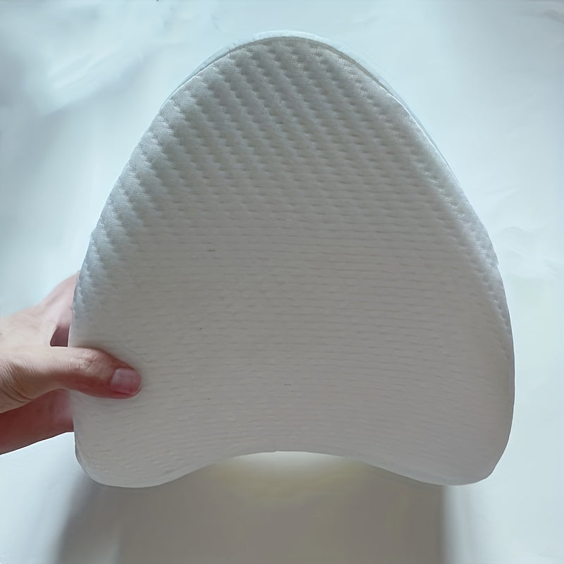 Memory Foam Leg Pillow for Maternity and Knee Support Heart Shape Cushioned Support