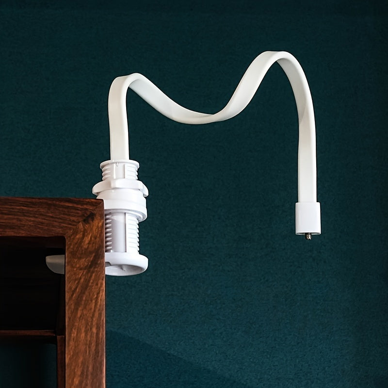 Multi-Functional Camera Mount with Bendable Arm for Wine Cabinets and Cribs