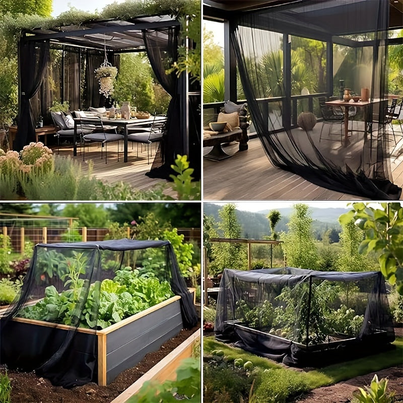 Og'ir vaznli bog' chivinlaridan himoya uchun tashqi tarmoq ekranli bog' panjara