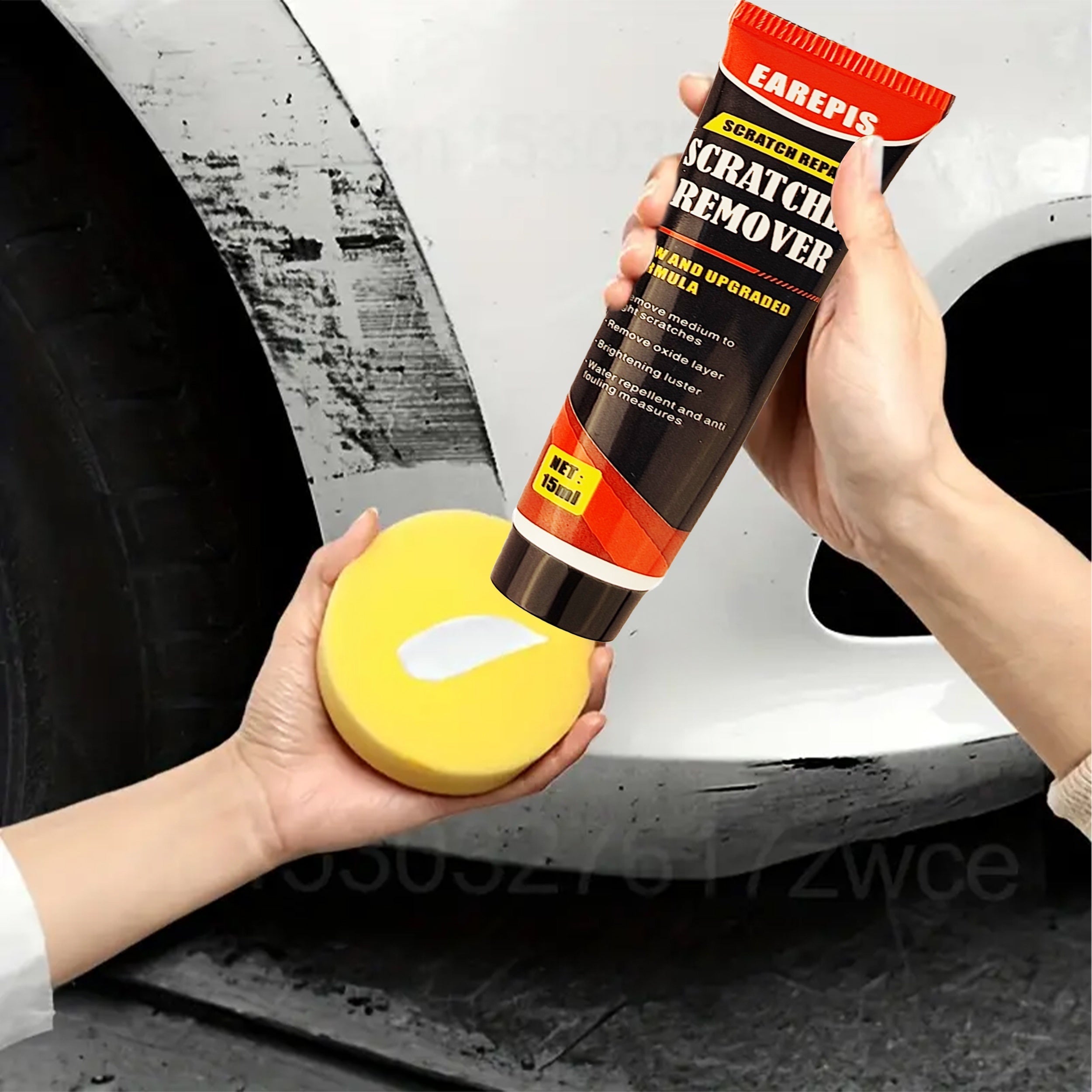 Vehicle Scratch Repair Cream for Metal Surfaces, Paint Care, Polishing