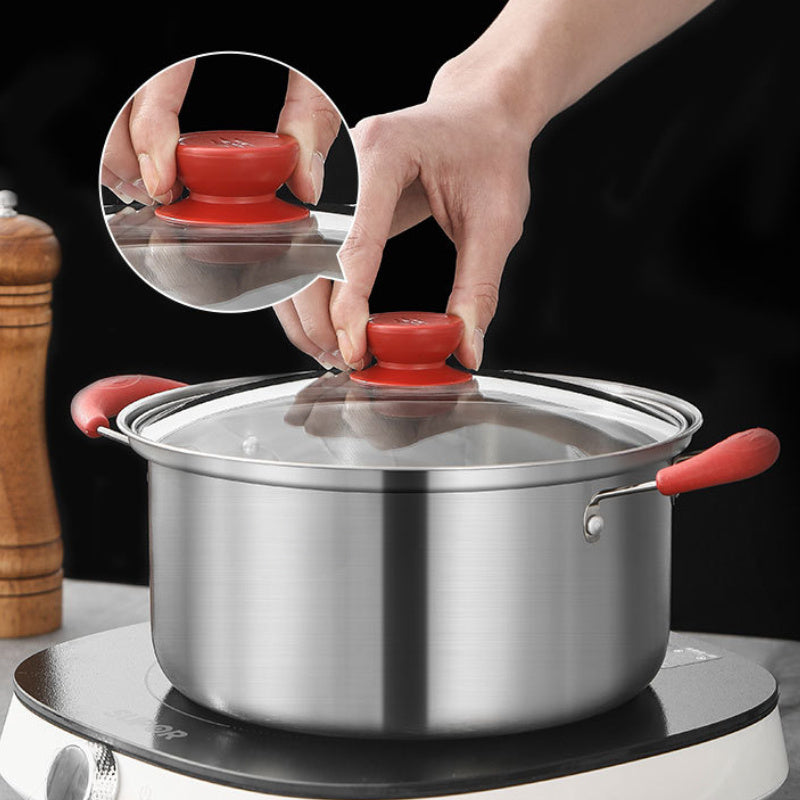 Shisha qopqoqli va asbob-uskunalar bilan 10 ta zanglamaydigan po'latdan tayyorlangan idishlar to'plami