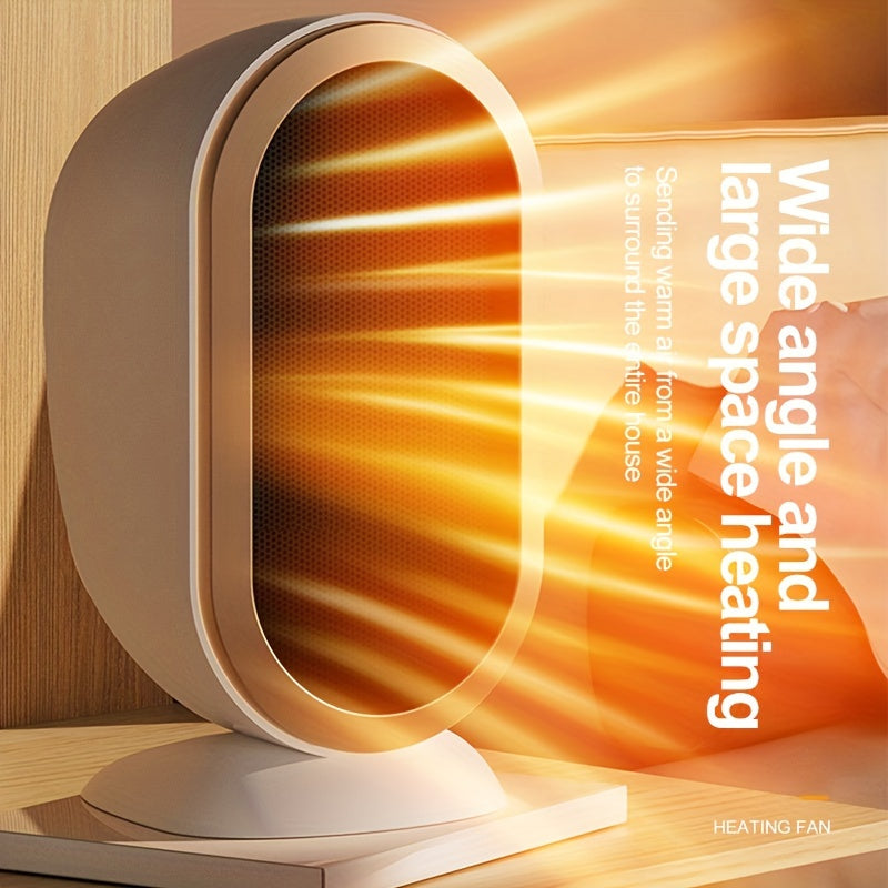 Portable 1200W PTC Ceramic Fan Heater with Thermostat for Home Office Bedroom