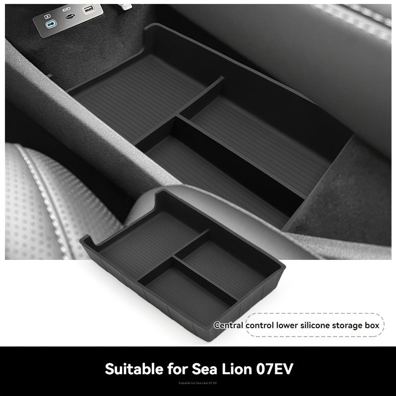 Universal Car Interior Center Console Storage Box for Sealion 7 EV