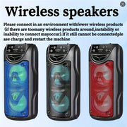 10W Portable Wireless Speaker with True Wireless Stereo HD Sound LED Lighting USB Charging