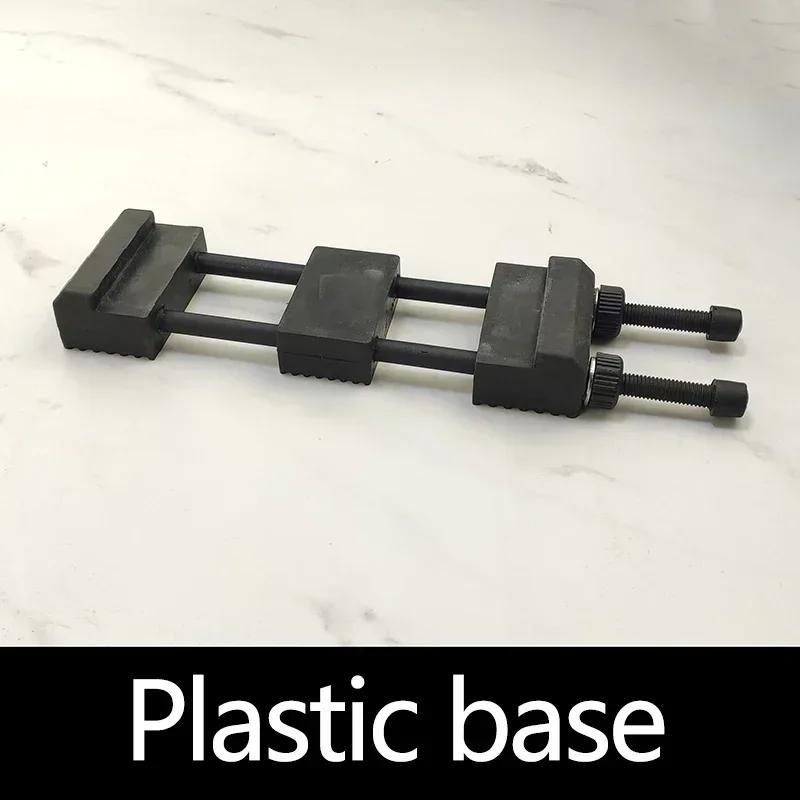 Oshxona va tashqarida foydalanish uchun olmos va qog'oz bilan qirqish asbobiga ega portativ pichoq silliqlash qurilmasi, olti burchakli naqsh va silikon asos bilan ta'minlangan.