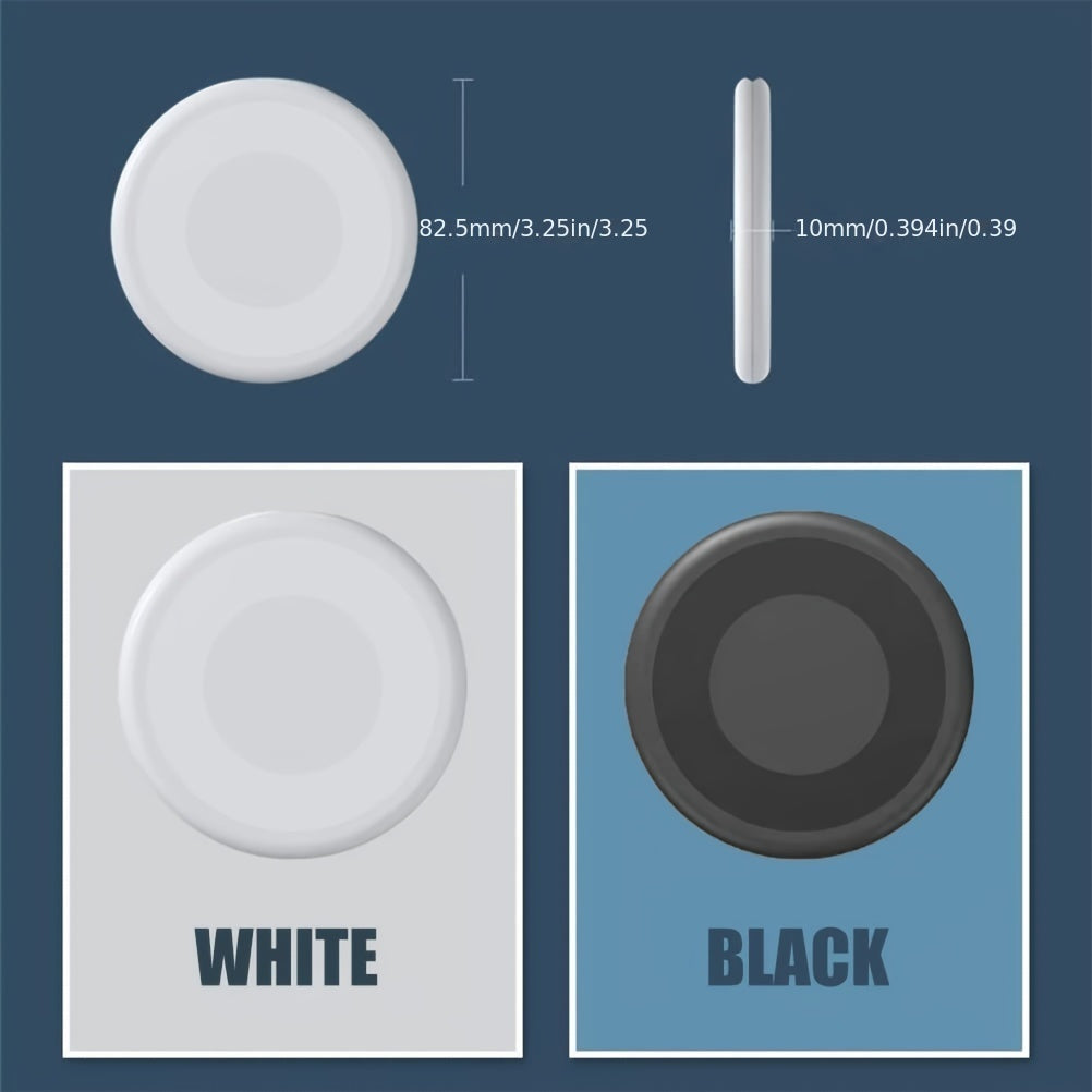 Multi-USB Charging Kit with Converters Data Transfer Card Storage Phone Holder White Oval