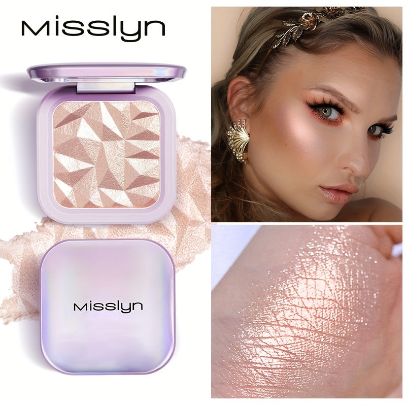 Палитра хайлайтеров и контуринга для лица с мерцающими блестками и сиянием