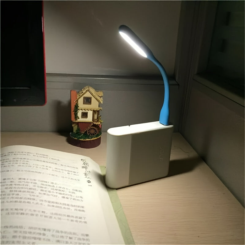 2 Pack USB LED Lights Portable Reading Night Light for Laptop Computer Keyboards
