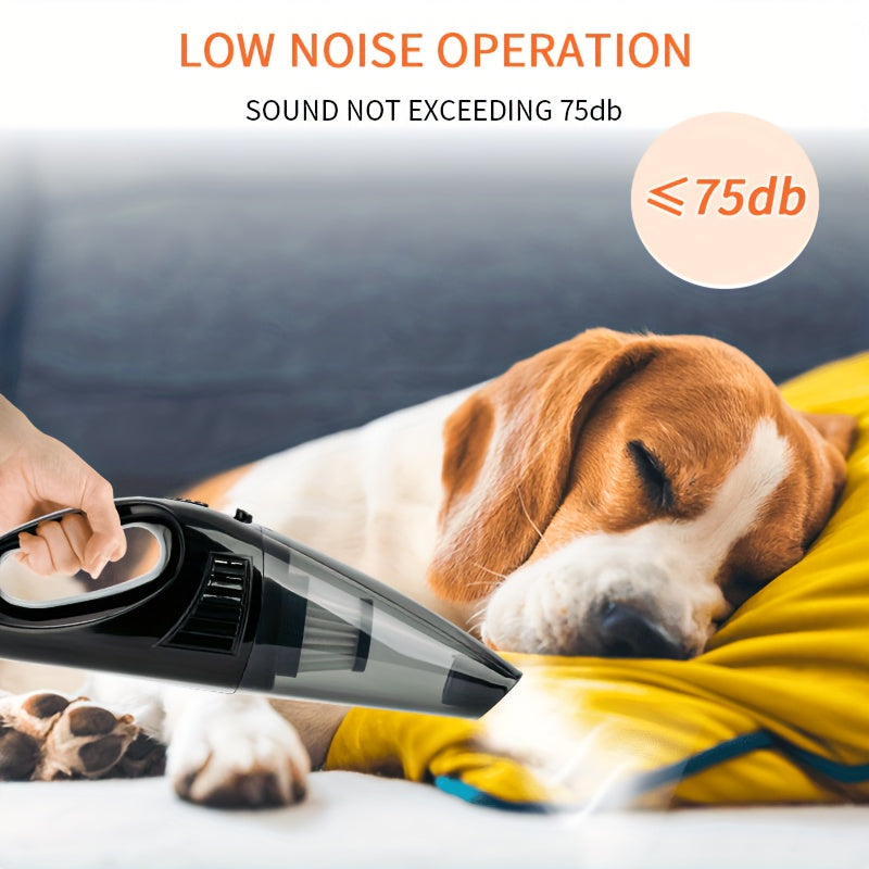 Car Vacuum Cleaner, Handheld, High Power, Wet and Dry Use, Car Accessories
