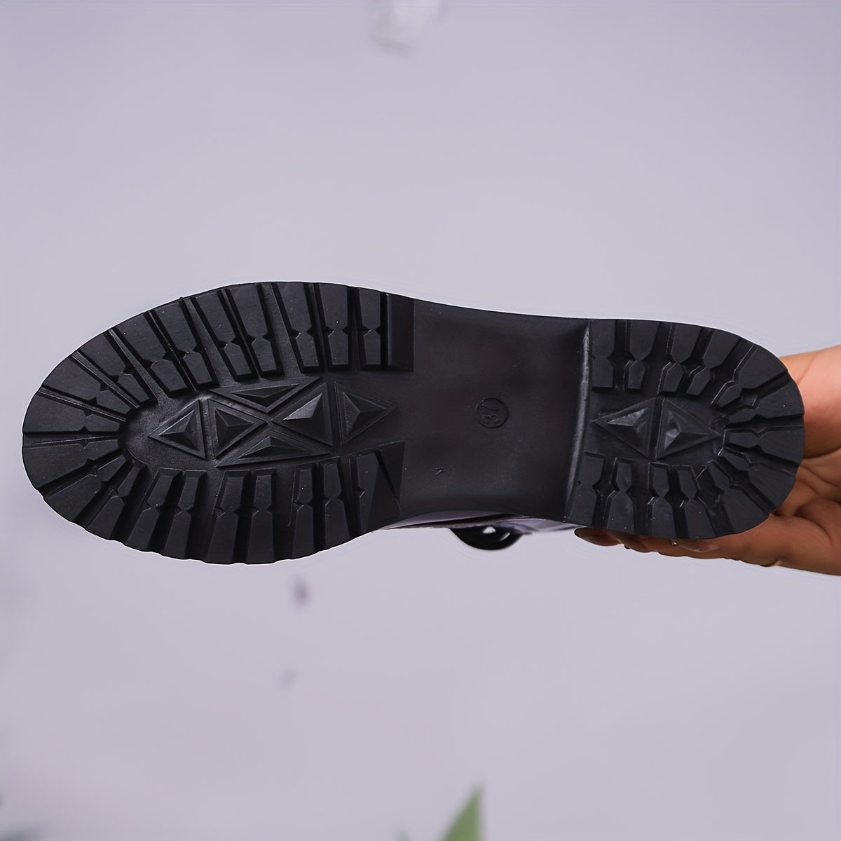 Women’s Butterfly Print Combat Boots Casual Round Toe Lace Up Ankle Boots