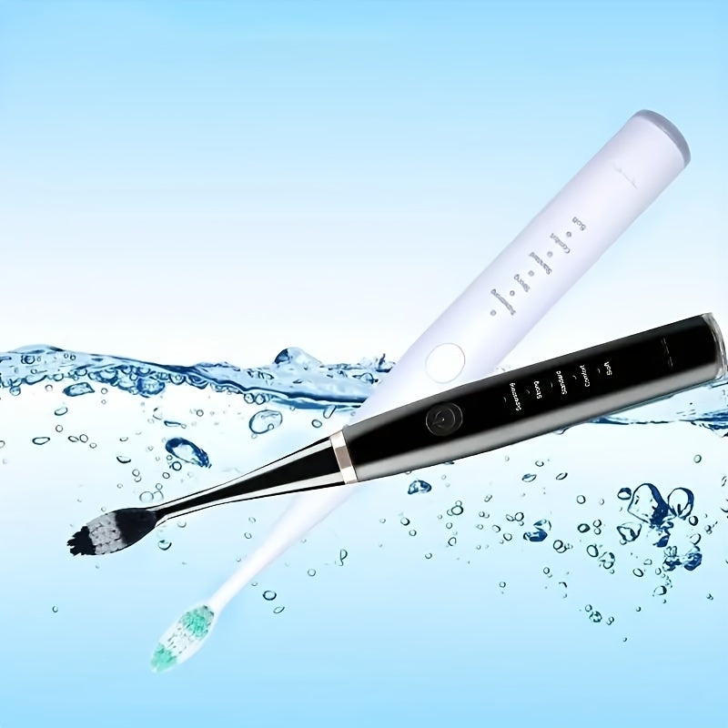 Portable Electric Toothbrush for Adults Dual Use Teeth Cleaning Device