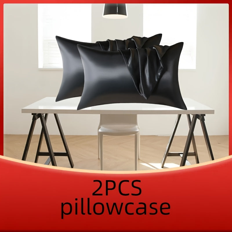 Twin White Polyester Pillow Cases Standard Size Bulk Pack