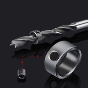 8pcs Steel Uncoated Twist Step Drill Bits 3-16mm Hex and Round Shank