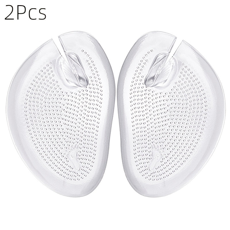 Unisex Silicone Toe Separator Sandals Anti-Slip Half Pads Flip-Flops
