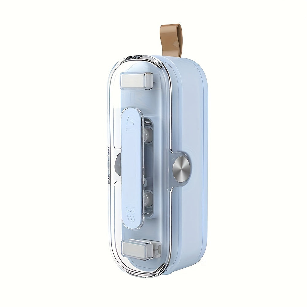 Mini Portable Food Vacuum Sealer and Cutter with Magnetic Mount