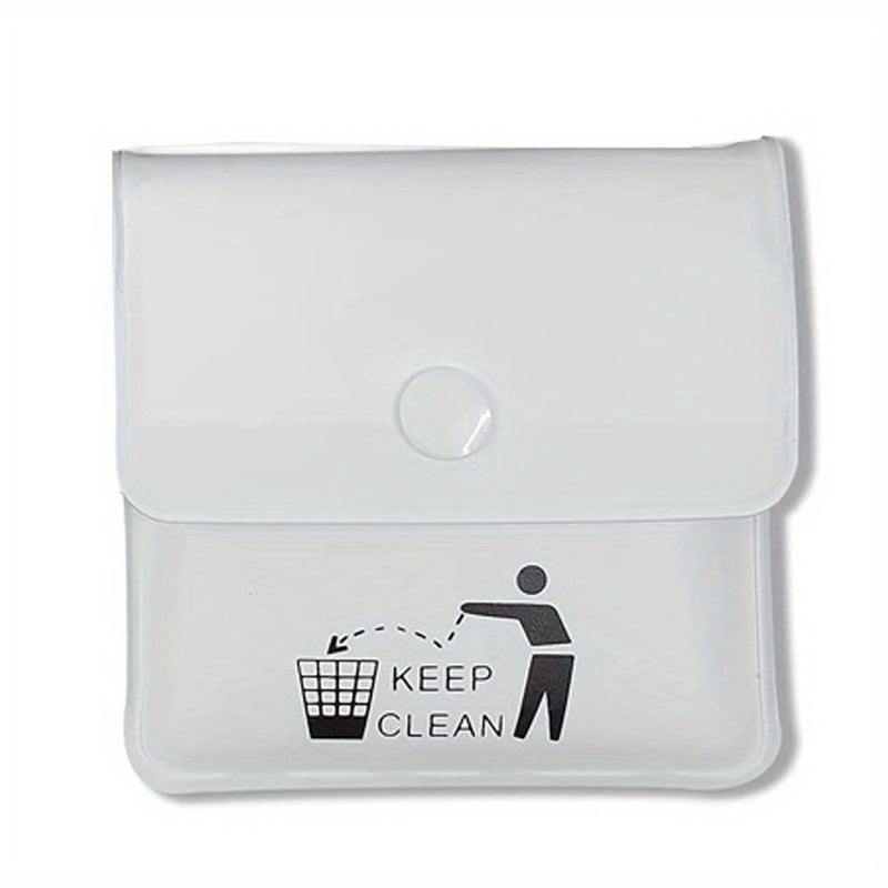 Unisex Aluminum Pocket Ashtray Smell-Proof Black Travel Disposal Pouch