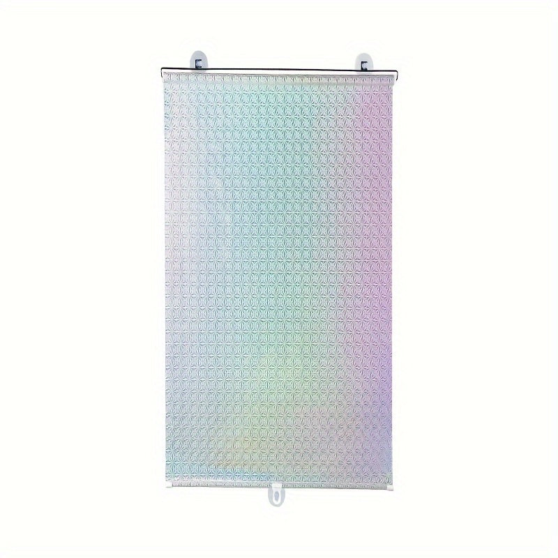 Black PVC Twill Roller Blinds for Windows and Balconies Heat Insulation Non-Perforated