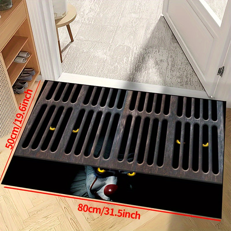 Halloween Door Mat Non-Slip Polyester Indoor Outdoor 15x23 19x31 23x35 31x47