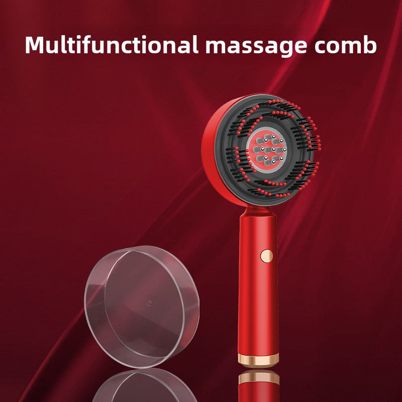 Electric Scalp Massage Comb with USB Charging and Essential Oil Dispenser