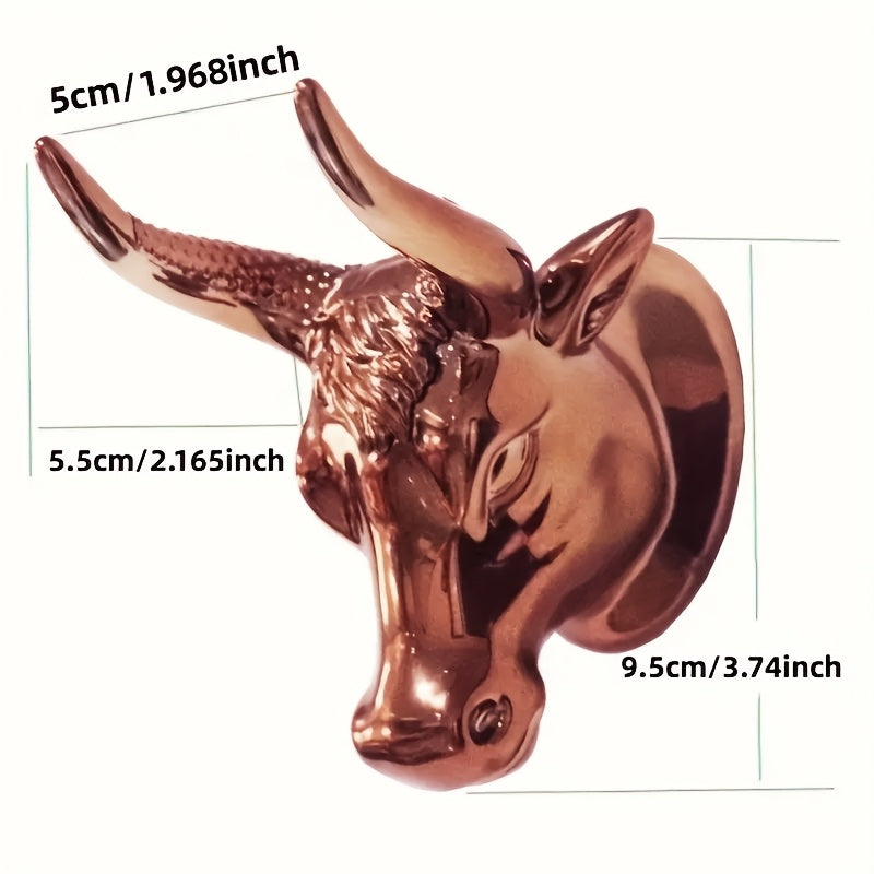 Golden Metal Wall Mount Guitar Hook Non-Slip Coat Towel Key Hanger for Bathroom Home