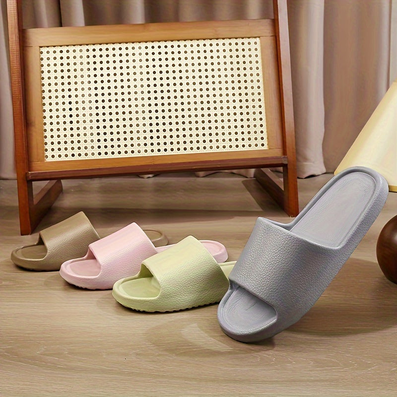 Ayollar uchun EVA shippaklar ochiq barmoqli, tekis tagli, ichki yozgi sandallar