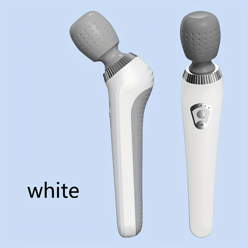 Portable Handheld Massager with USB Rechargeable Battery and Deep Tissue Vibration