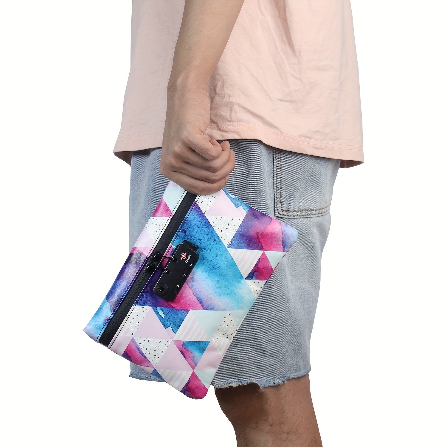 Travel Odor Proof Bag with Lock Storage Pouch for Cannabis and Herbs