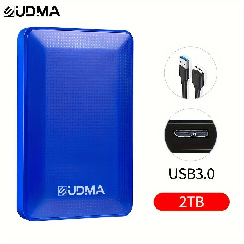 1TB Portable External Hard Drive USB 3.0 2.5 Inch for Storage Media Files