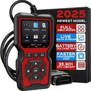 OBD2 Scanner Diagnostic Tool for Check Engine Light Live Data Emissions Test Compatible with Most Vehicles